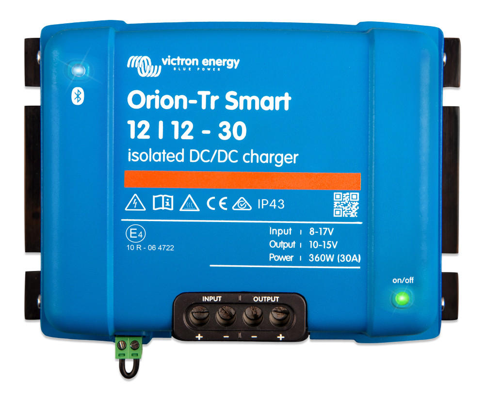 Victron Acculader Orion-Tr Smart 12/12 30A Geïsoleerd