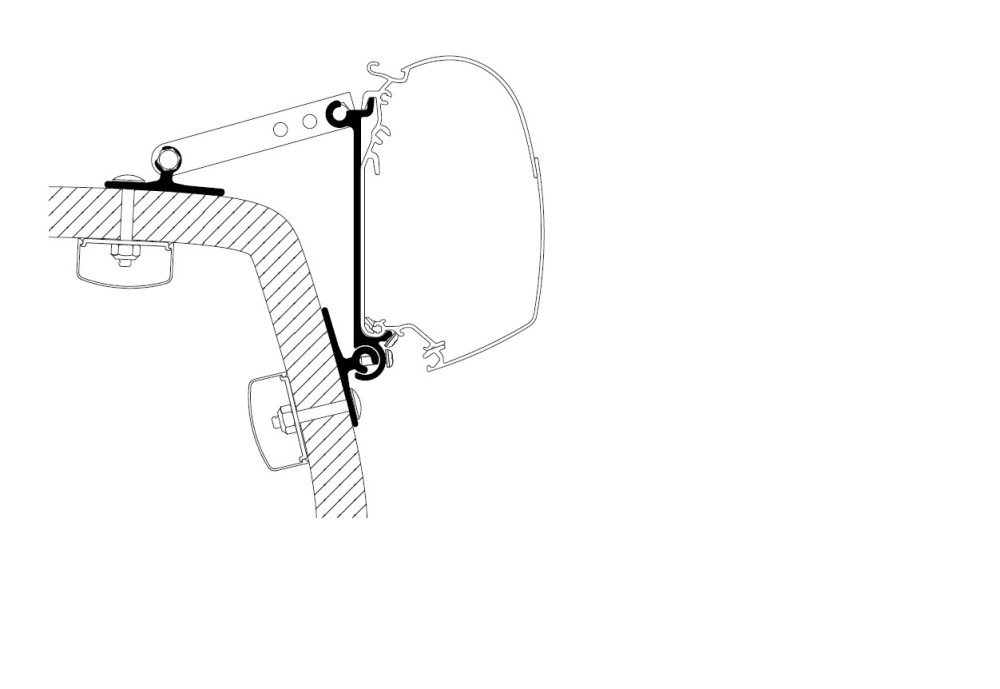 Thule Wall Universal Adapter Wall