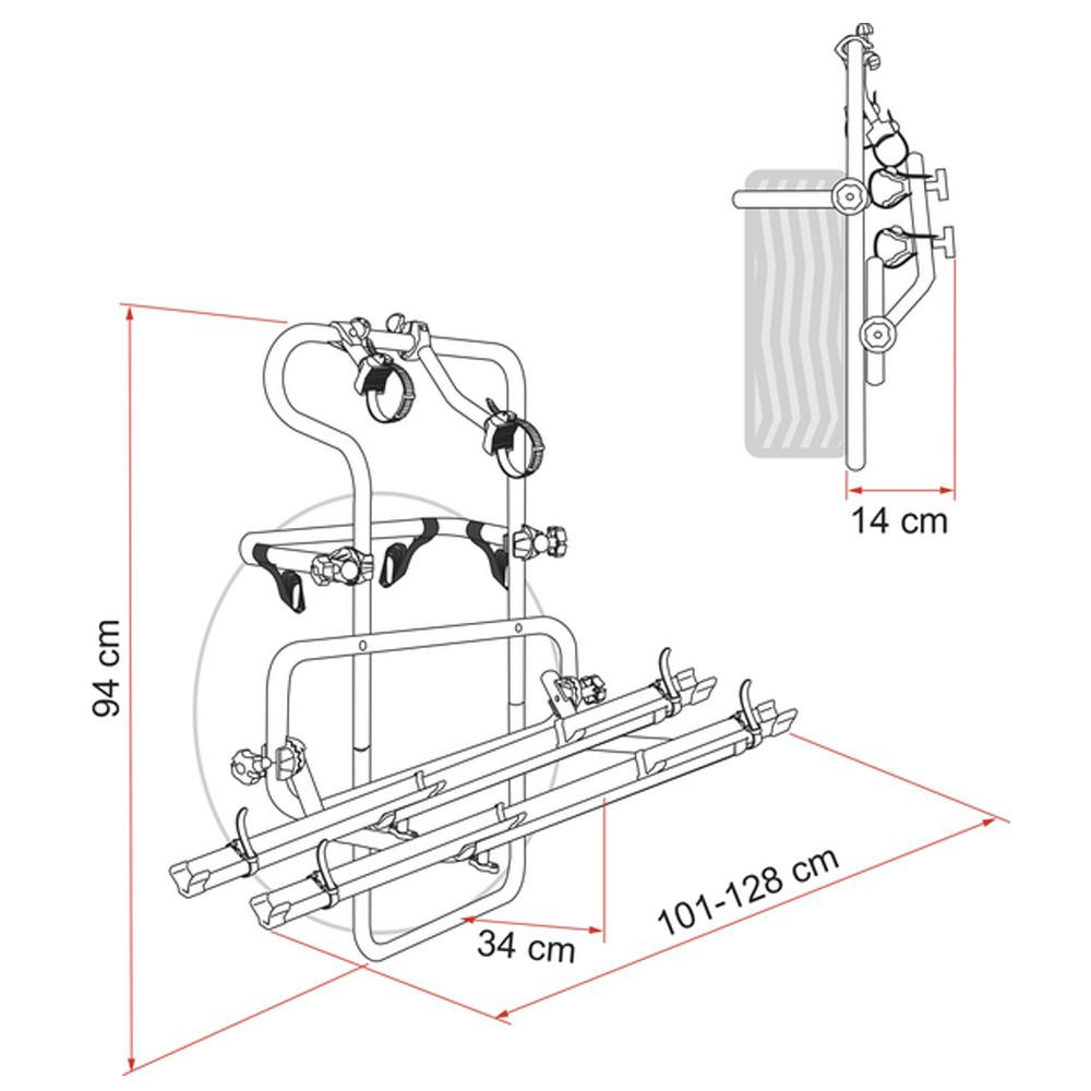 Fiamma Carry-Bike Backpack 4x4