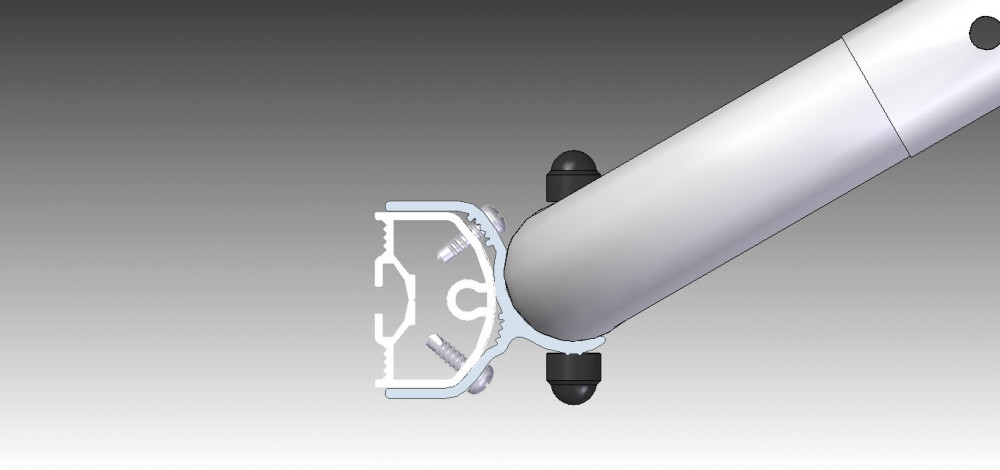 Thule Bike Rack Lift Adapter for Bottom Mounting Rail