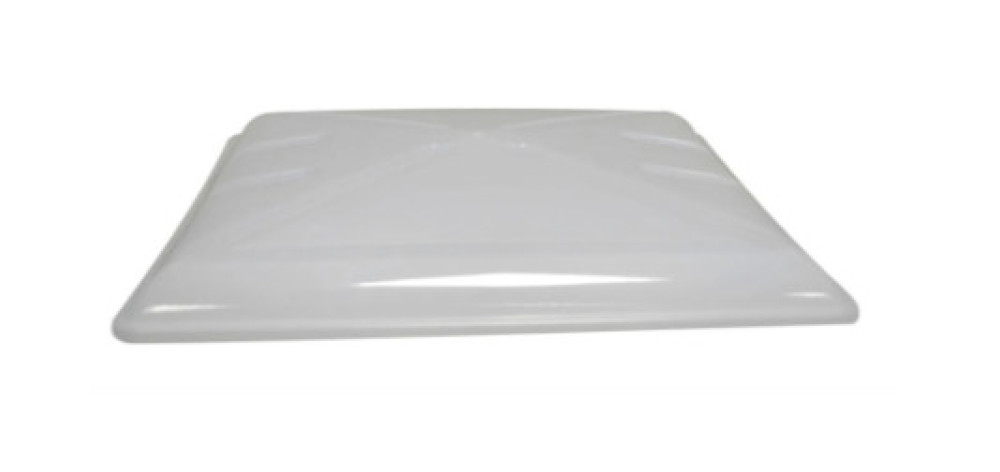 MPK Dakluik 40x40 Melkglas Grote Kap+Combirollo Grijs