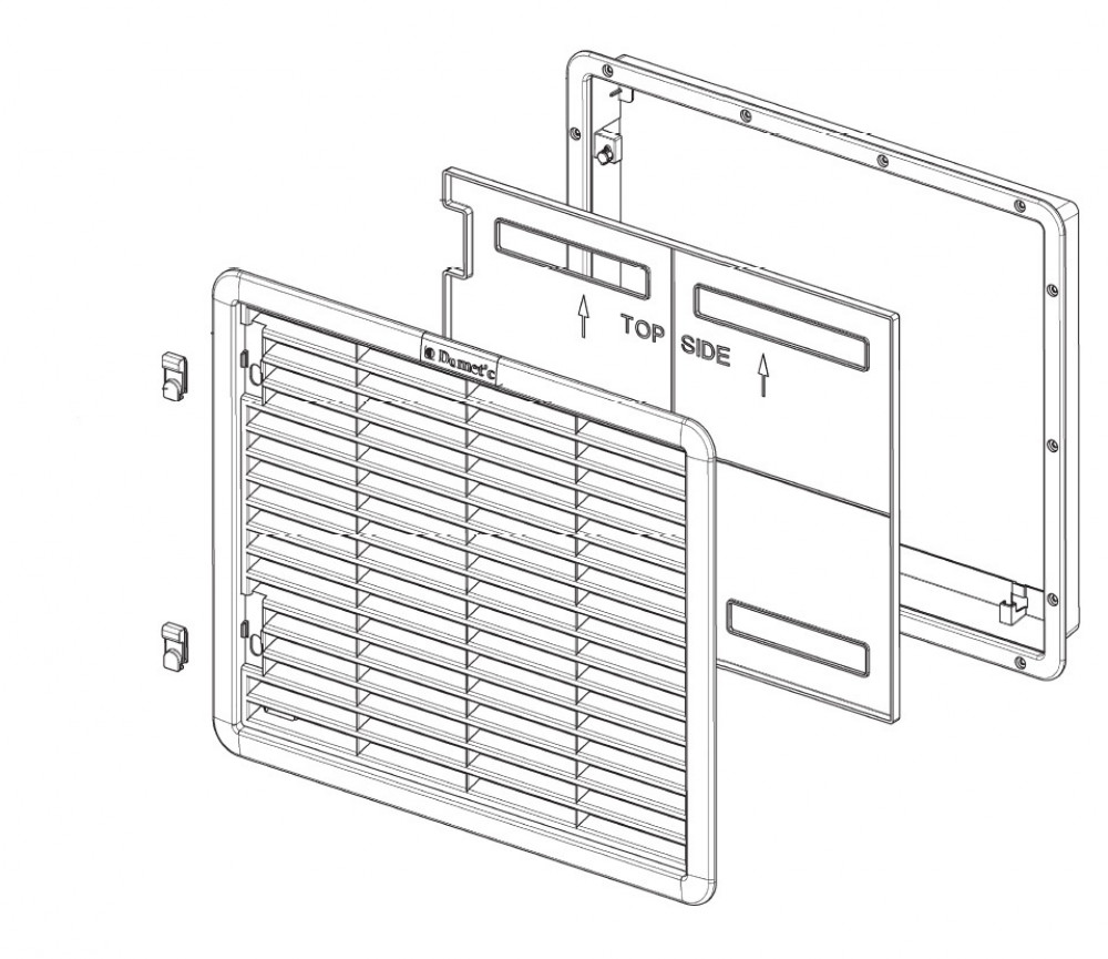 Dometic Winterafdekplaat LS230