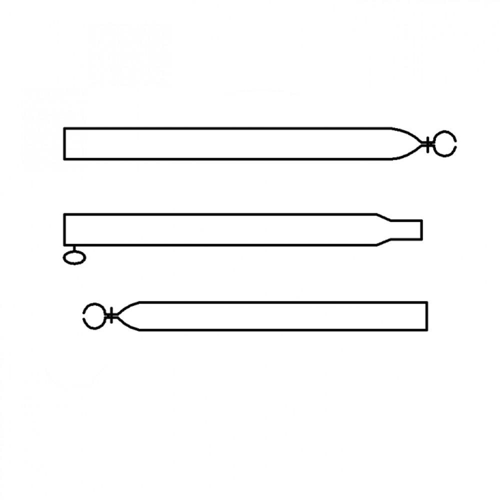 Campking Verandastang 25/22 mm 170-260 cm alu