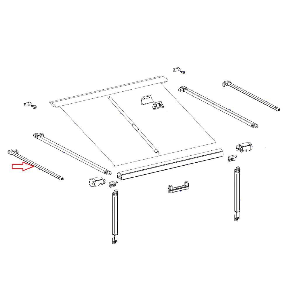 Thule Extender Rafter Arm Assy LH 1200