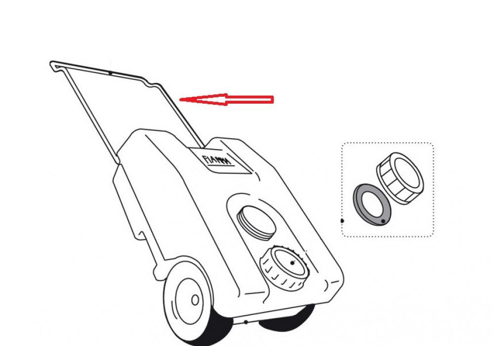 Fiamma Handle roll Tank 23  98669-017