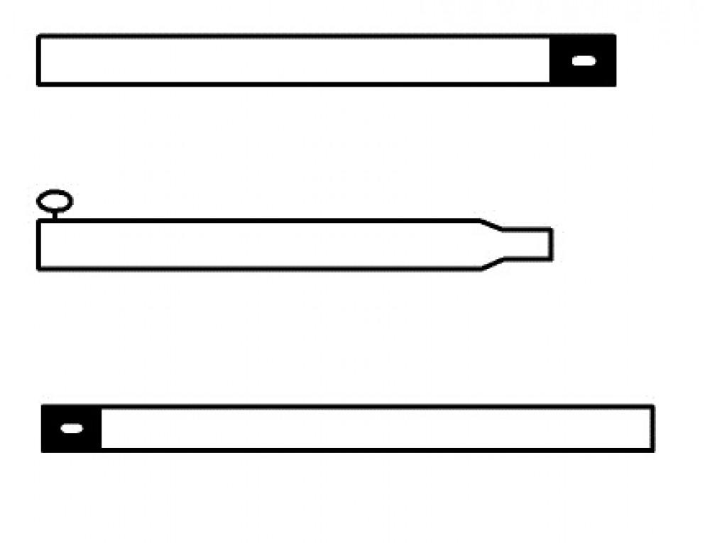 Campking tentstok 22/19 mm 80-150 cm alu