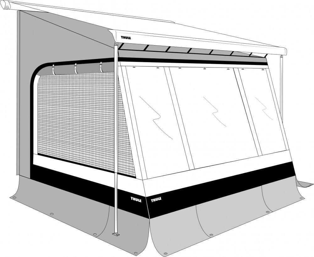 Thule EasyLink 3,60 x 2,50m  Mont. 2,25-2,55