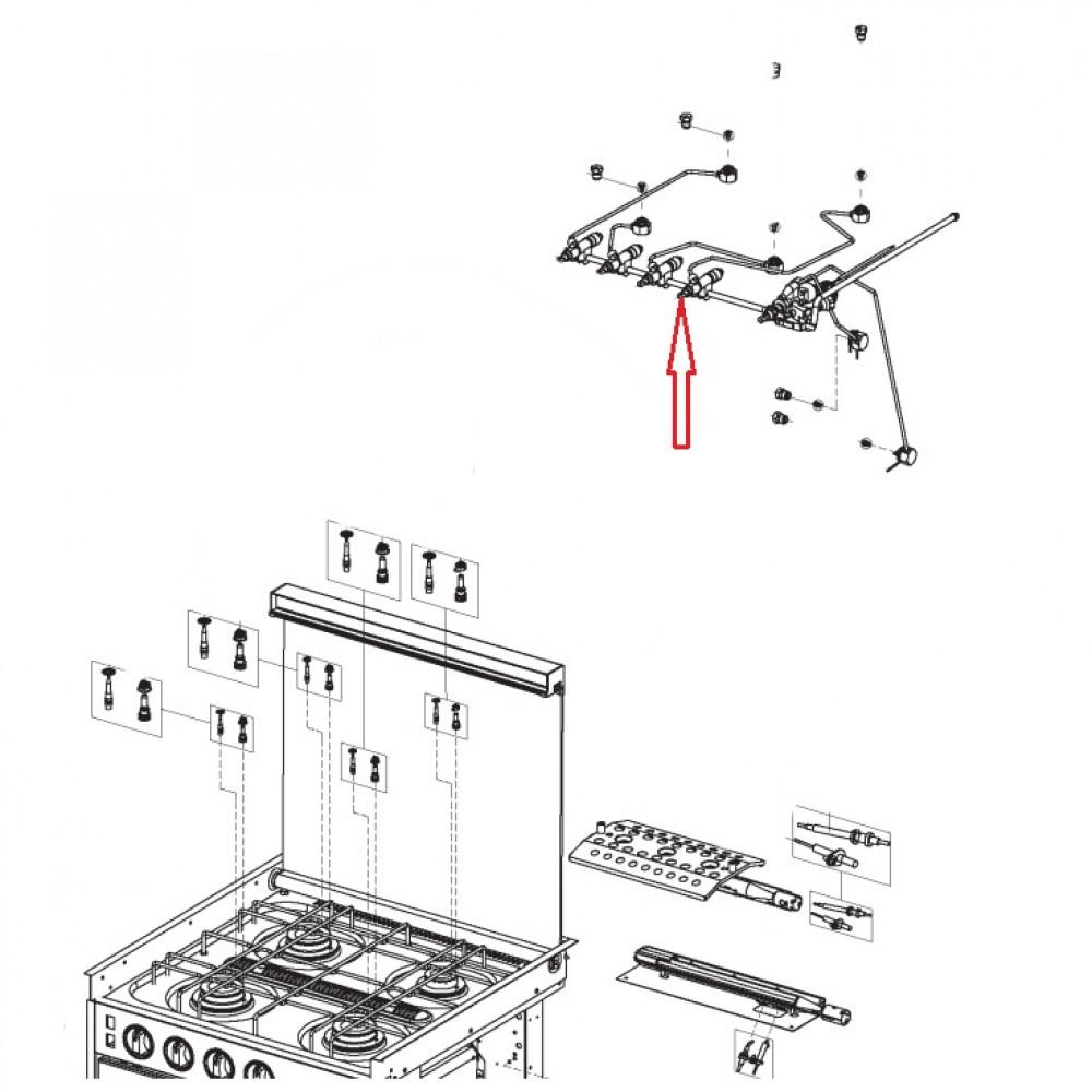 Dometic Gaskraan veiligheidsventiel Smev 1053105860