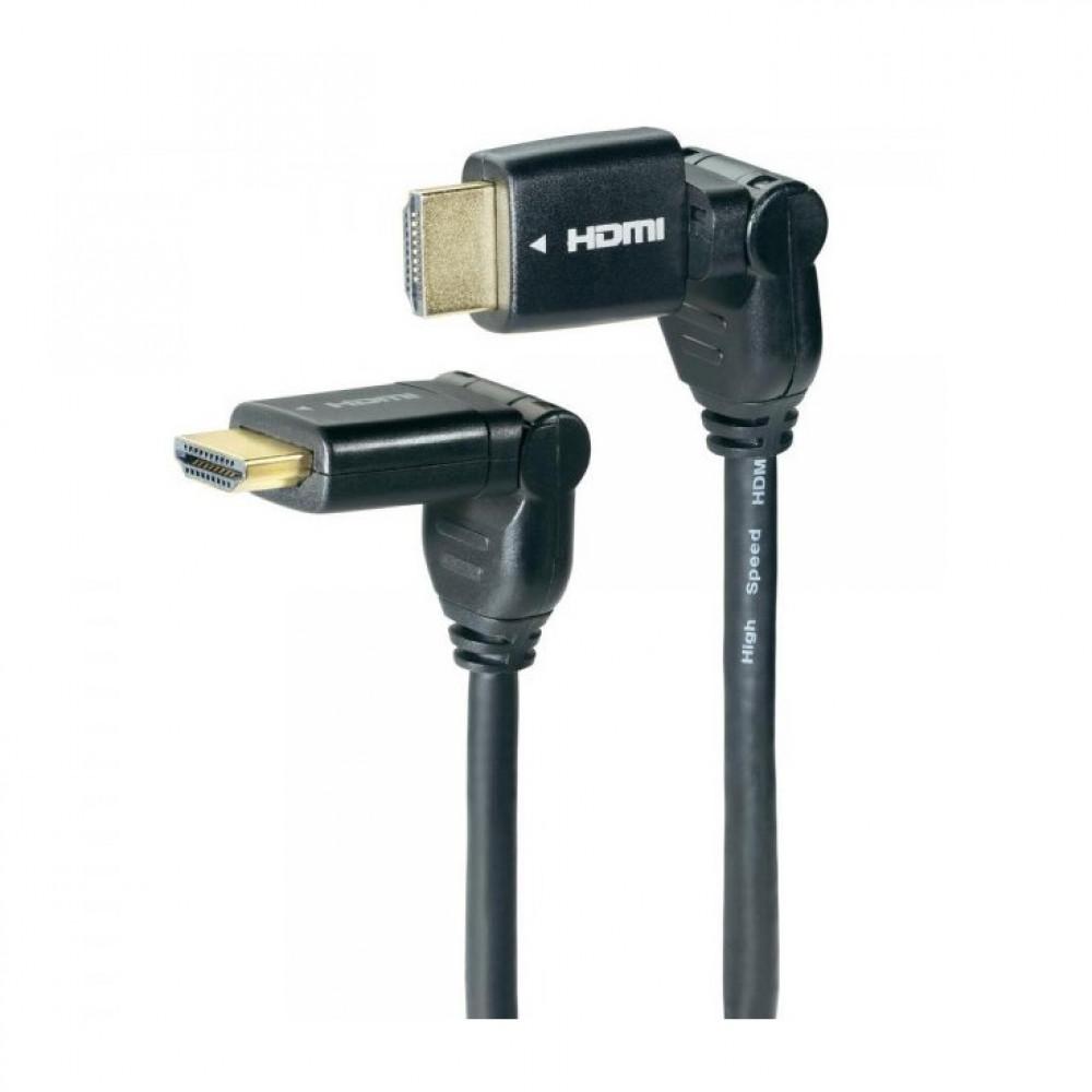 HDMI kabel haakse aansluiting 1,5 meter