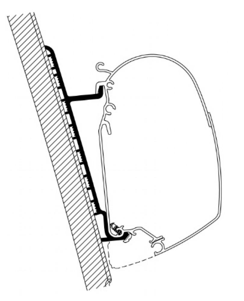 Thule Ducato H3 + EPDM Adapter