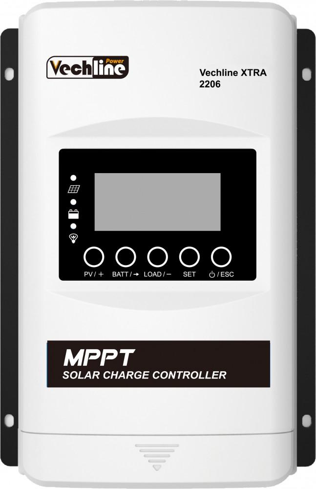 Vechline MPPT Laadregelaar Display XTRA 2206 20A