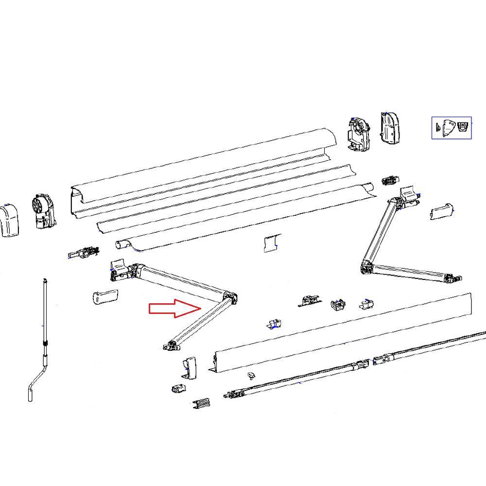 Thule Knikarm LH 4900 4.00/4.50