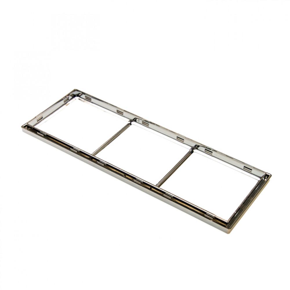 Presto Afdekraam 3-Vaks S-20.000 Chroom Hoogglans