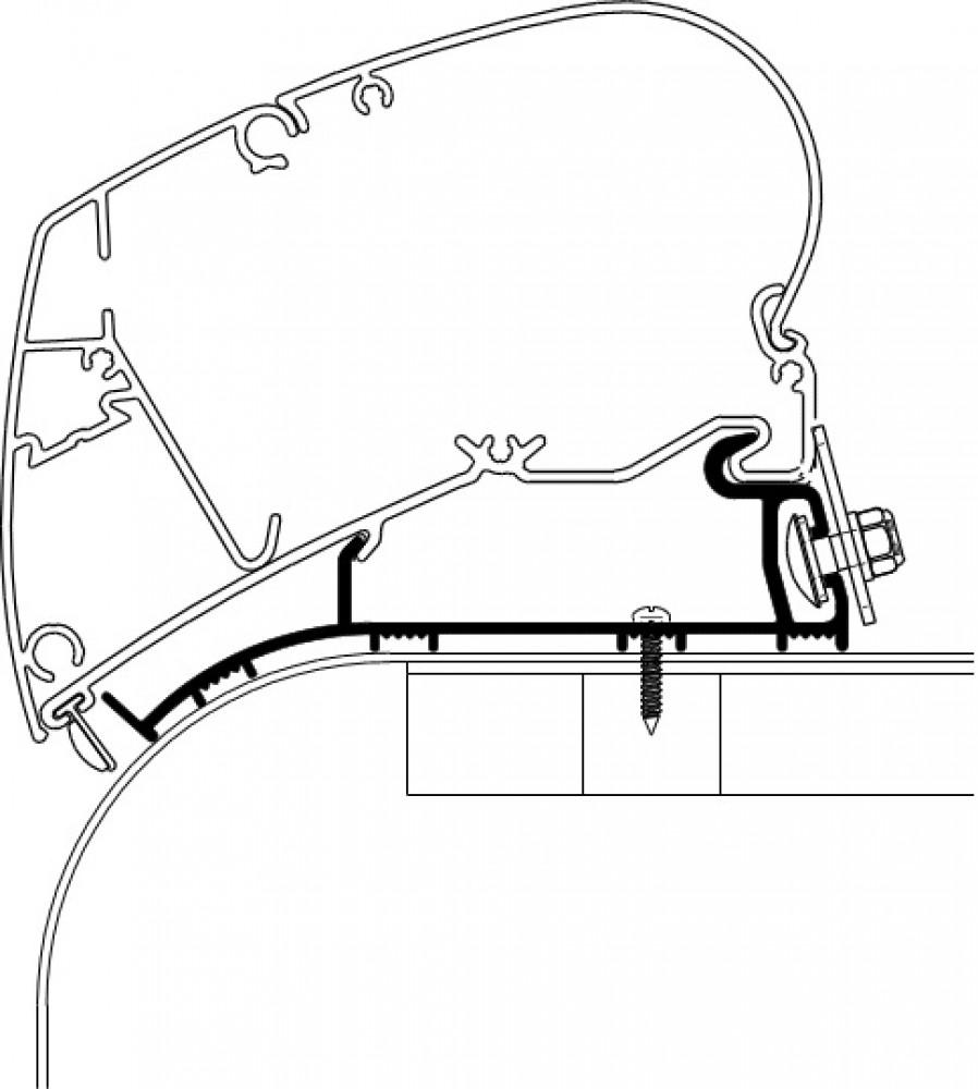 Thule Hymer Adapter 2013 500