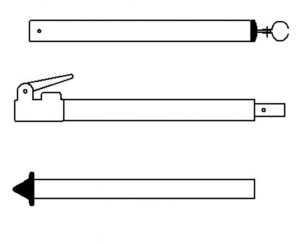 Campking Stormstok 25/22mm 170-260cm : CFRP