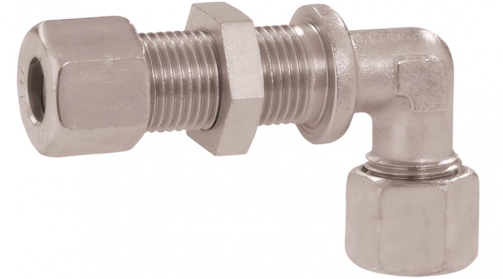 Haakse Wanddoorvoer 8x8mm