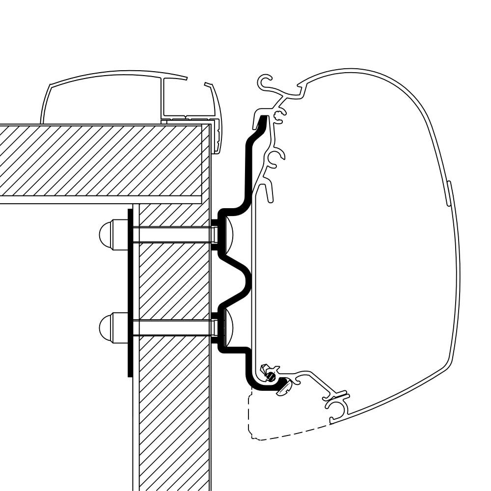 Thule Hobby Optima Ontour Adapter