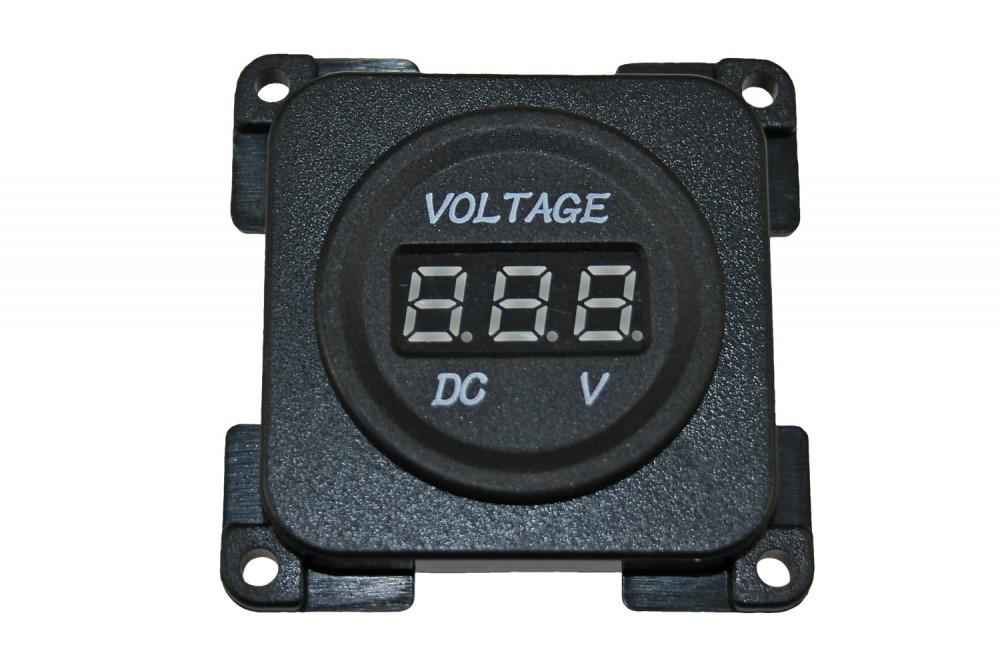 Universele Voltmeter 10-30V Berker/Presto Zwart