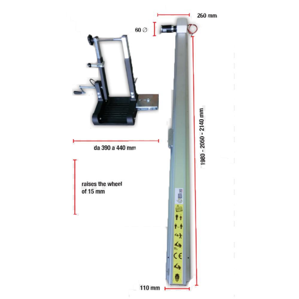 Manual Bike 190cm Rechts