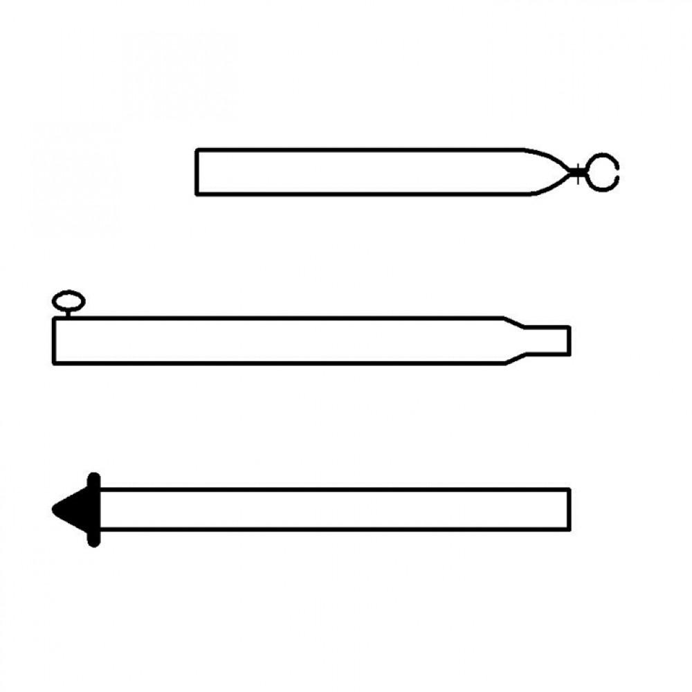 Campking Stormstok 22/19mm 170-250cm Klapvoet Premium