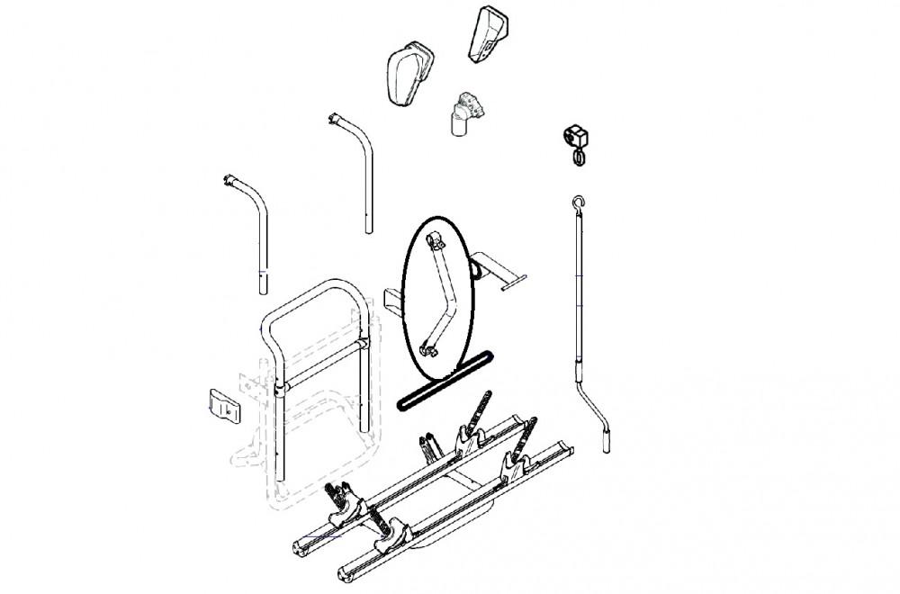 Thule lift tie tube 1500602048