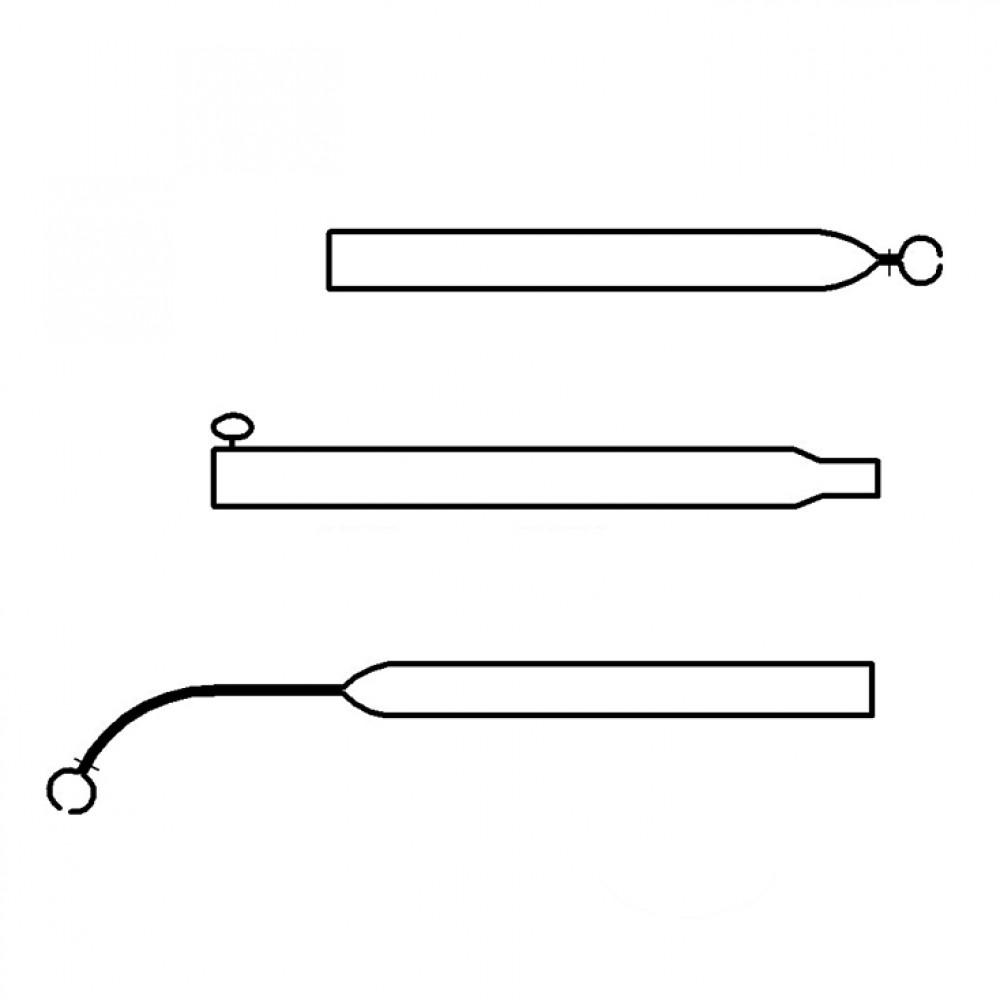 Campking Voortentspanstok 25/22 mm 210-275 alu