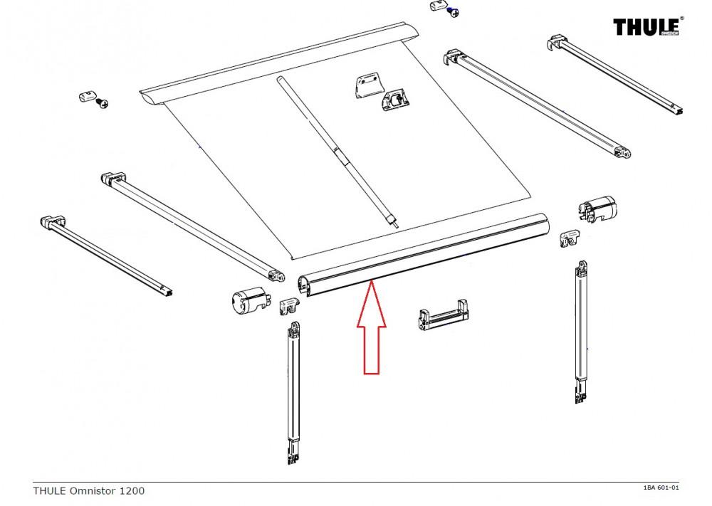 Thule Roller Tube 1200 4.25