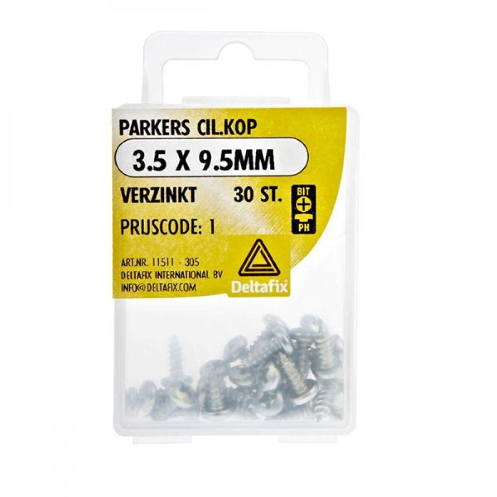 Parker CK Verzinkt 3.5x9.5mm Set 30st