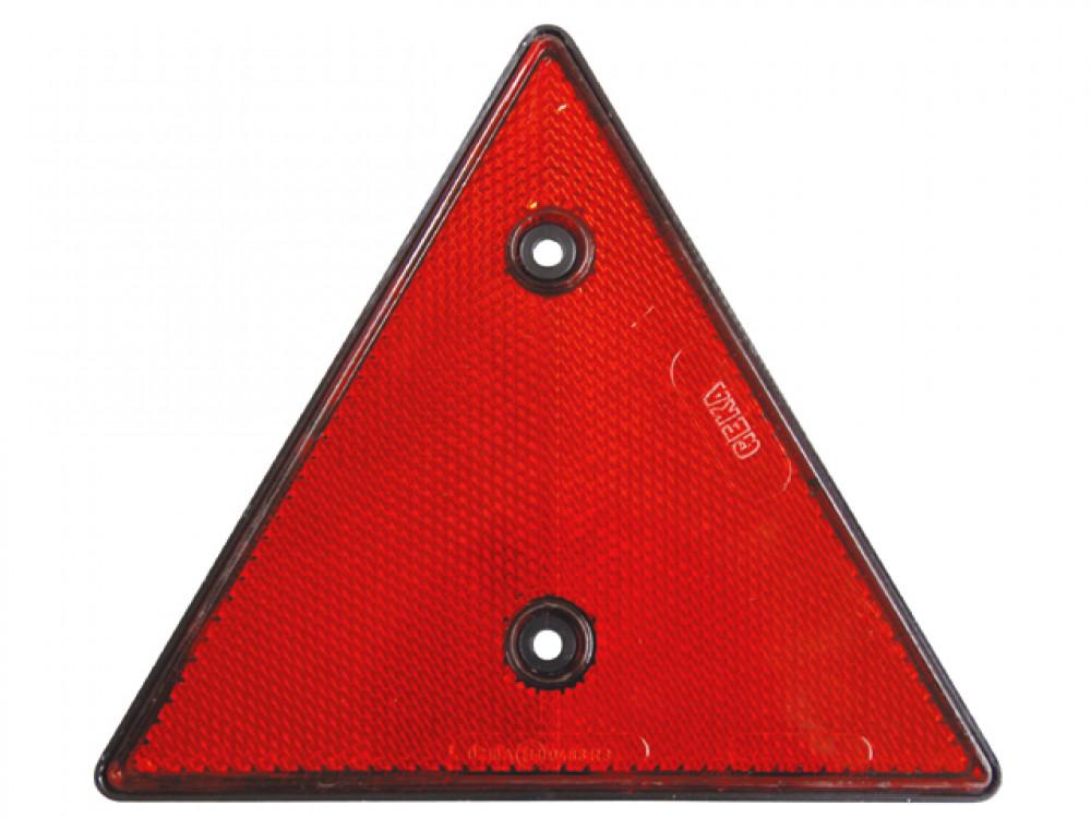 Reflector Driehoekig Rood