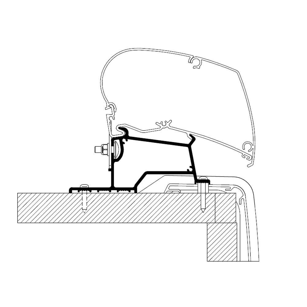 Thule Rapido Serie Compact Adapter 400