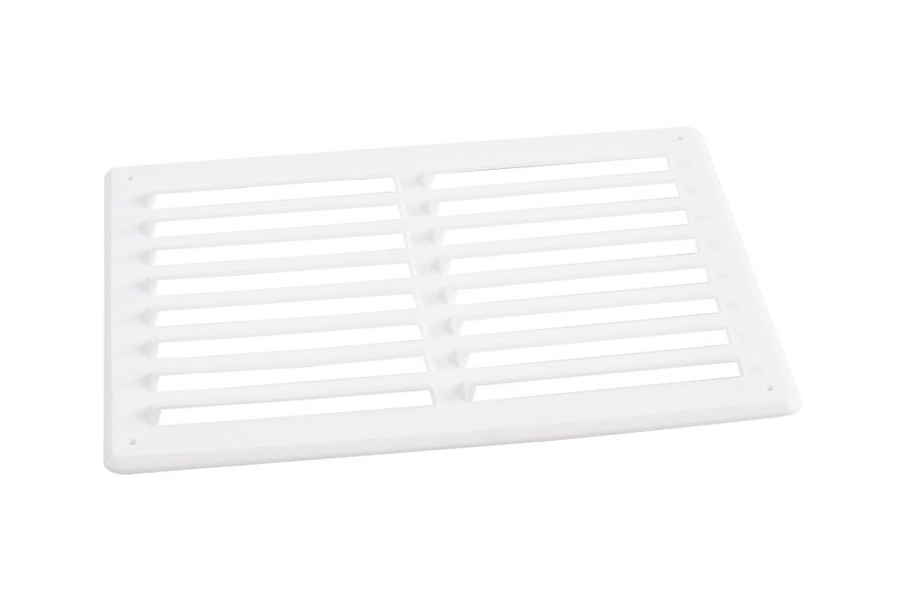 Ventilatierooster Wit opbouw 24.5x17cm