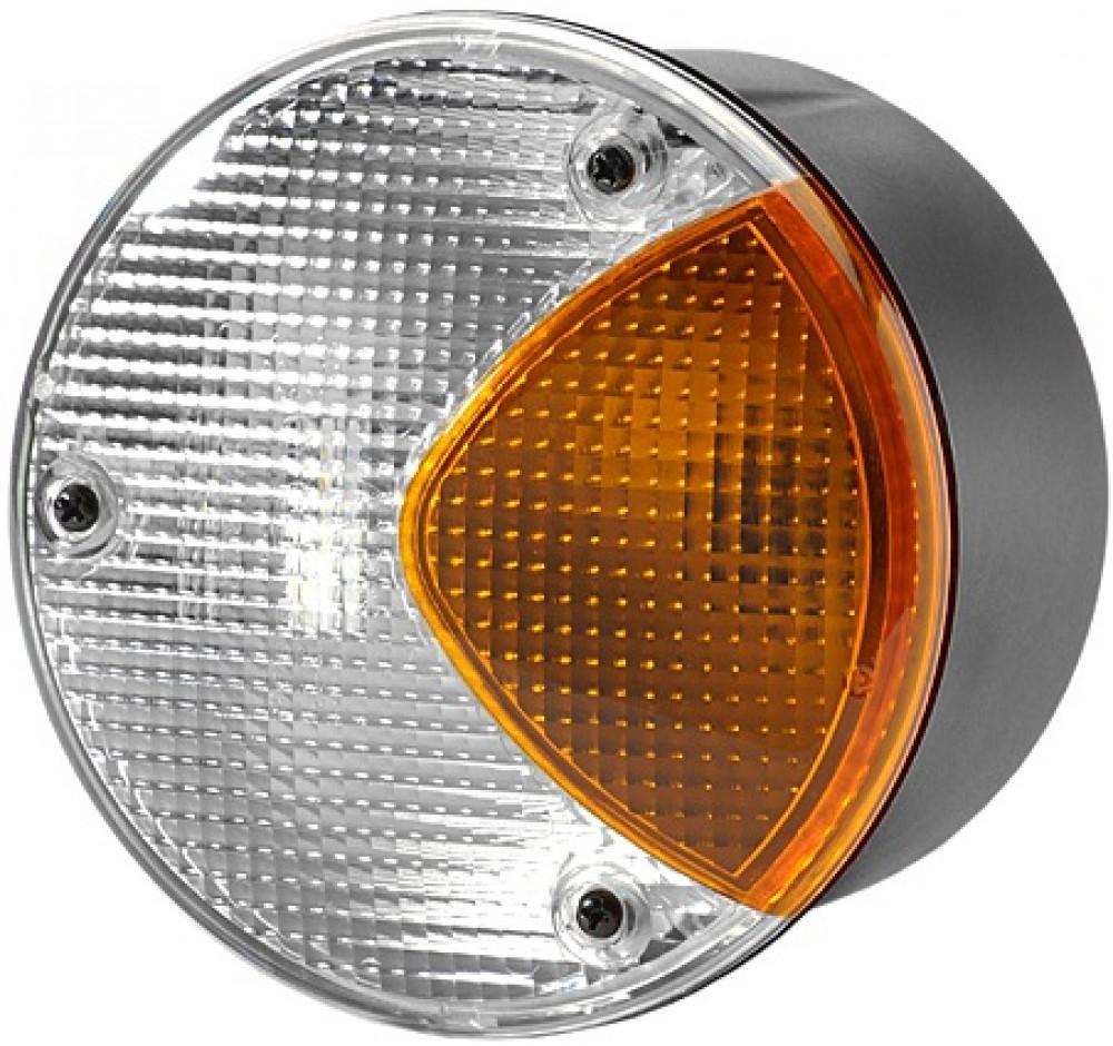 Hella Achteruitrijlicht/Knipperlicht Rond Wit/Oranje 12/24V