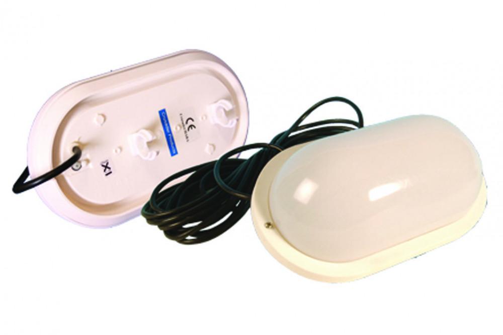 Voortentlamp Wit 230V+Snoer
