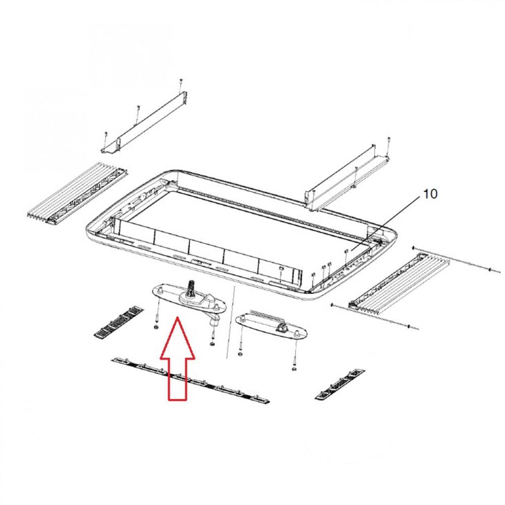 Dometic Midi Heki opdraaimechanisme