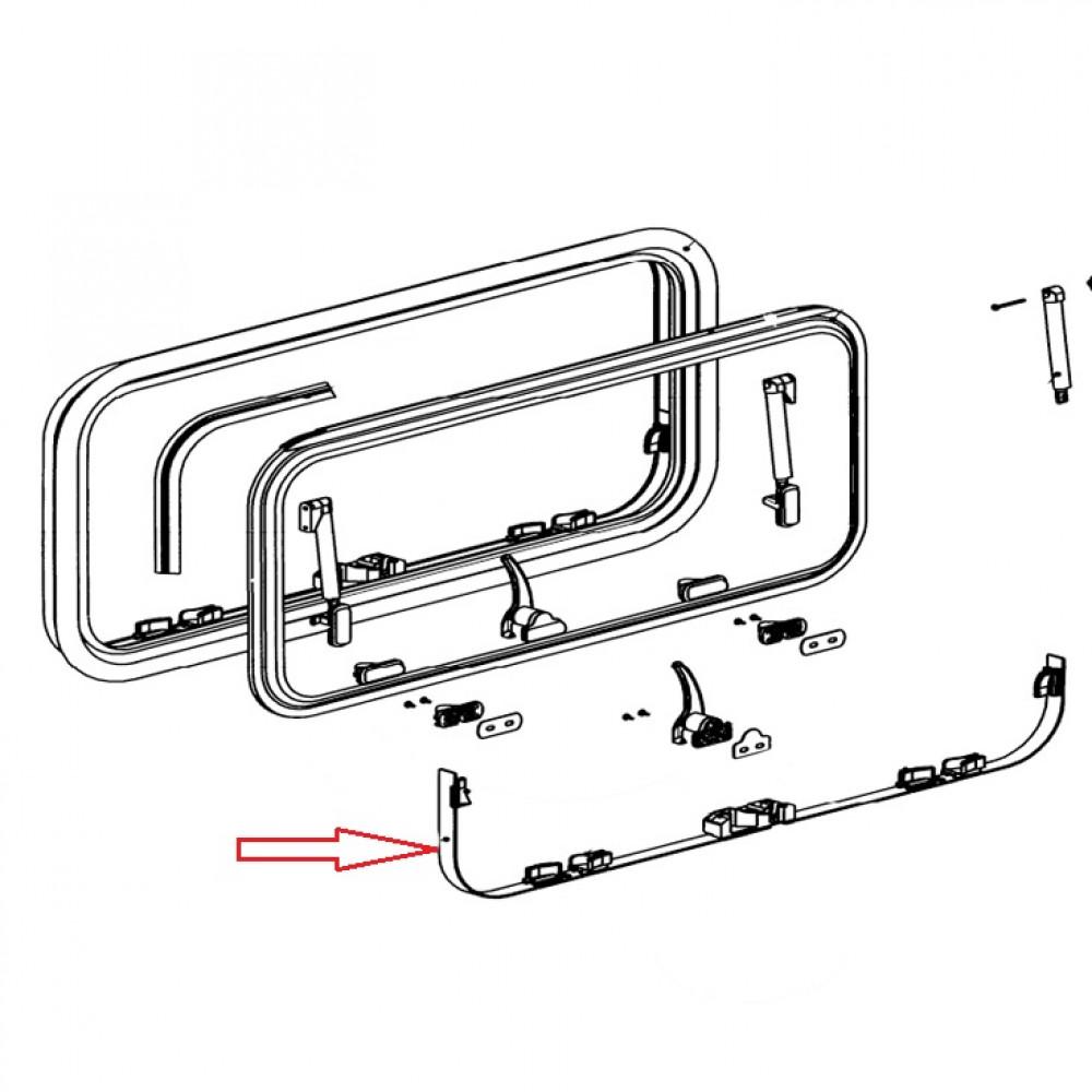 Dometic S7 Raaminlegbies > 2001 80x45