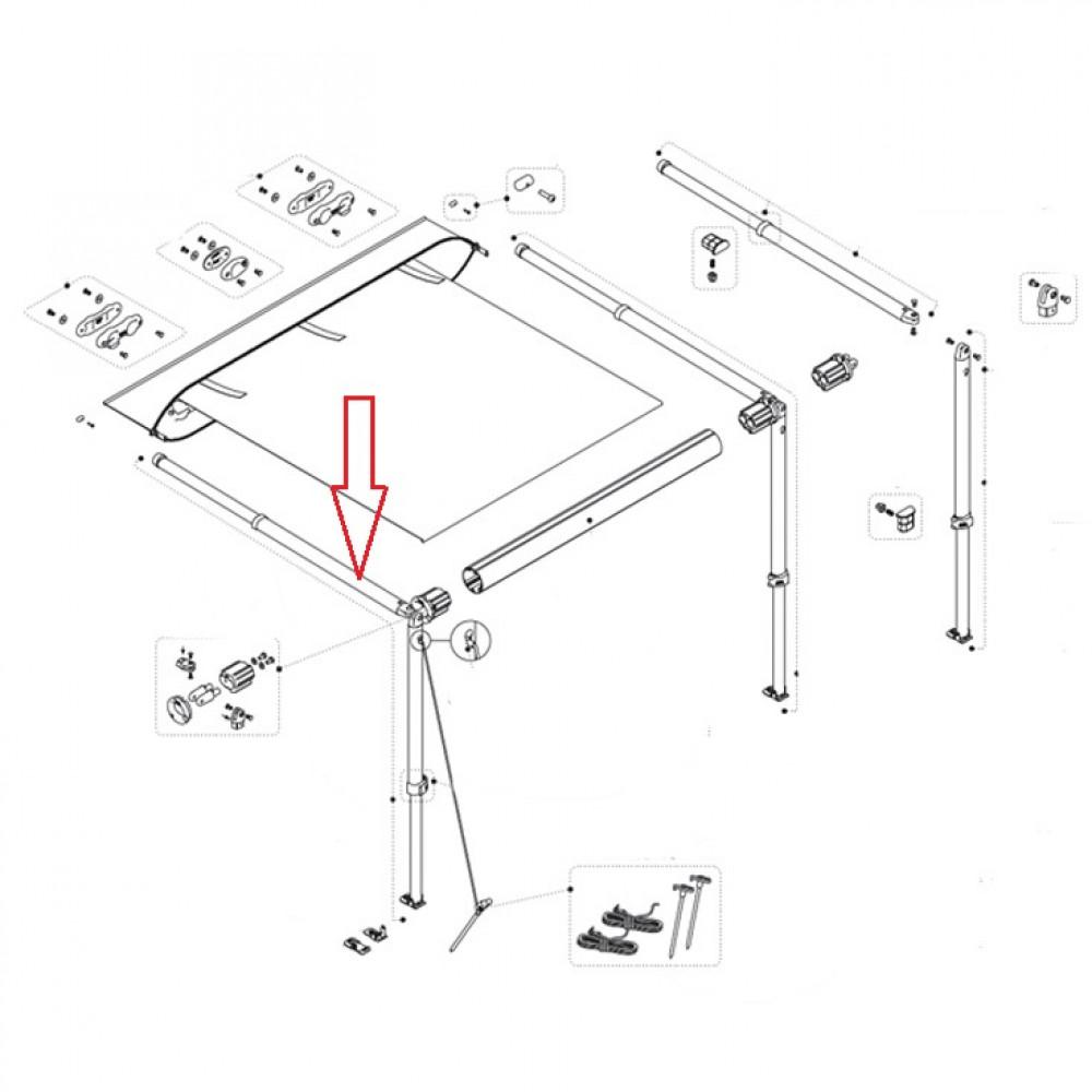 Fiamma Staander + spanarm CaravanStore 280-310 Links