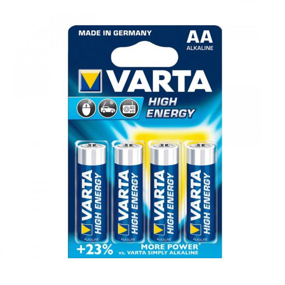 Varta High Energy Alkaline Batterij AA LR06 4st.