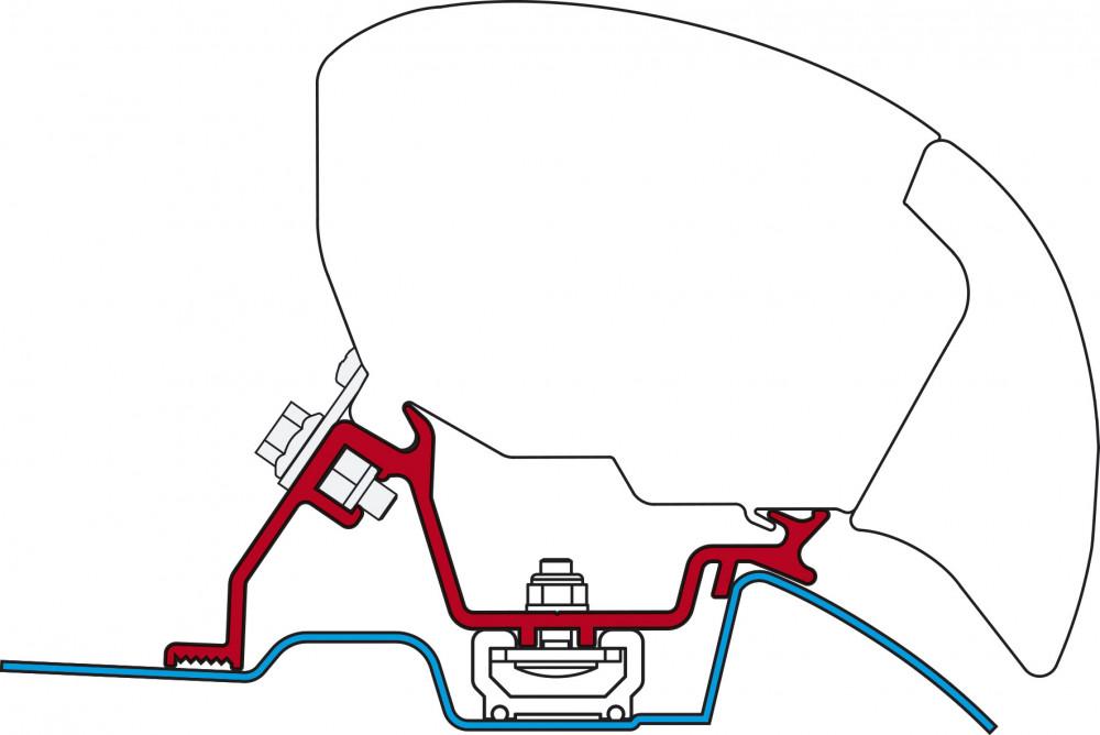 Fiamma Mercedes Sprinter Roof Rail Kit H2 >2006 F65/F80