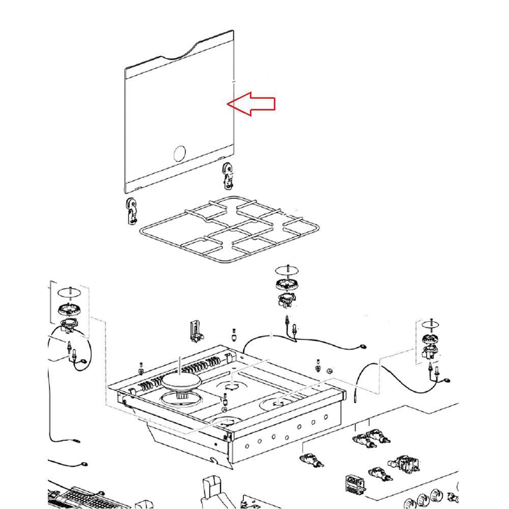 Thetford Fornuis Glasplaat Aspire 2