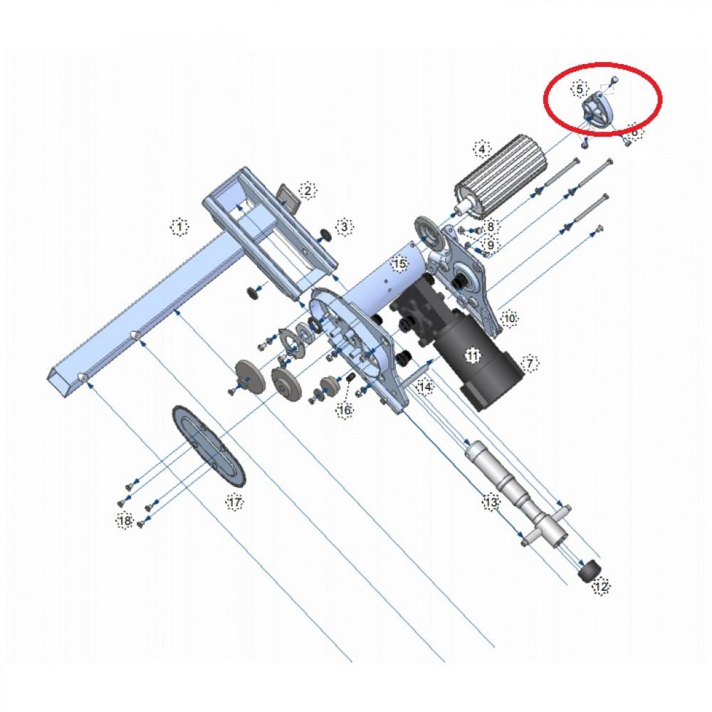 P1 Roller support