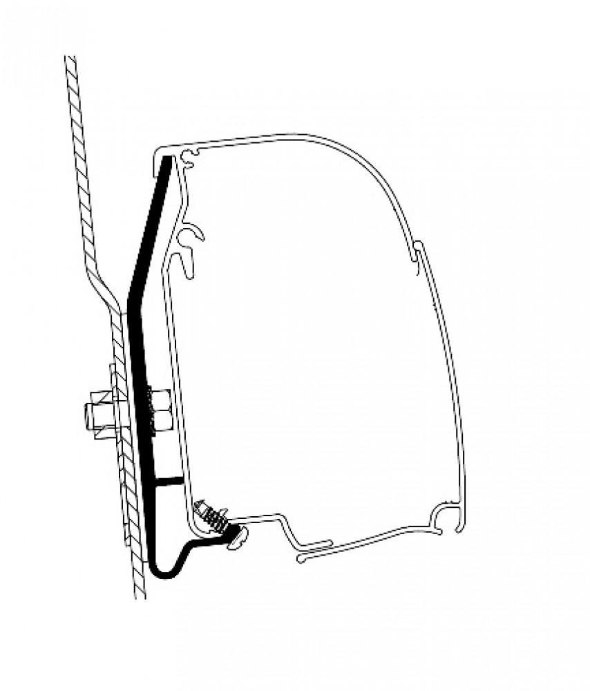 Thule Westfalia Nugget High Roof Adapter 4900