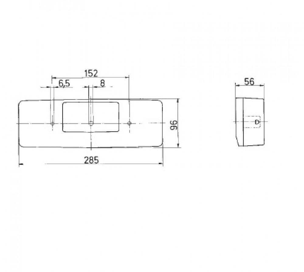 Jokon Achterlicht 496 Rem/ Knipper Opbouw Rechts