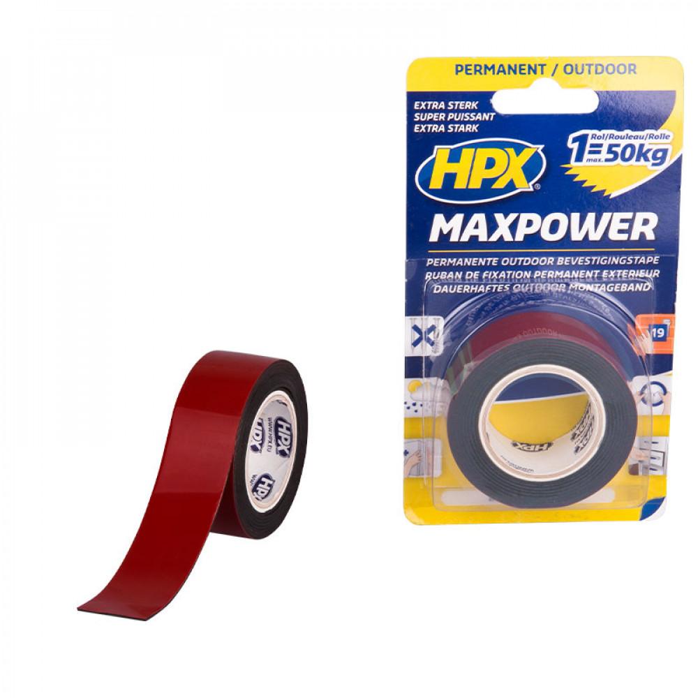 Max Power Bevestigingstape Zwart Outdoor