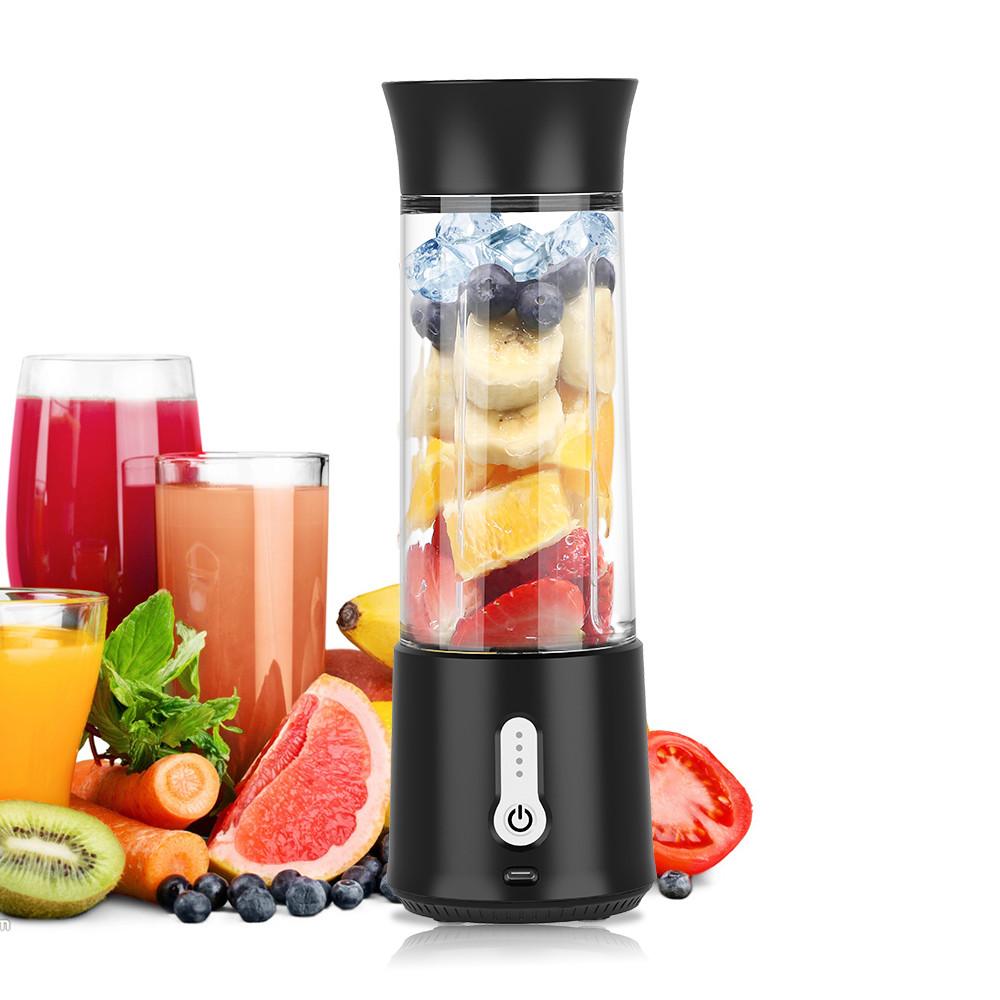 Blen2Go Portable Blender Aqua H26.5 Zwart