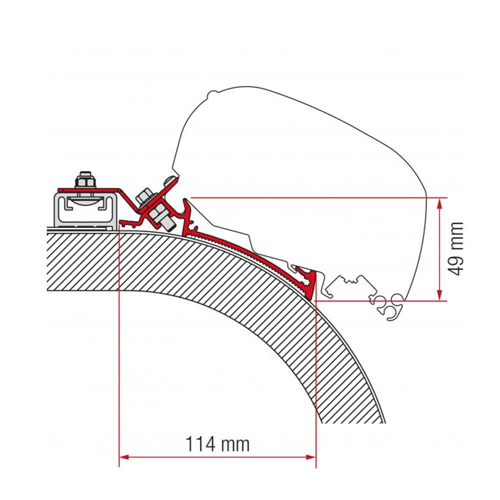 Fiamma Rapido Distinction Adapter 490 F65/F80