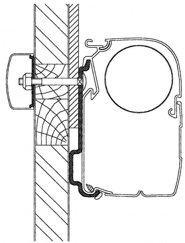Thule Eden/Allegro Adapter <2010