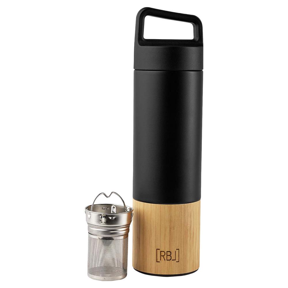 RBL Thee Thermosfles 530ml Bamboe/Zwart