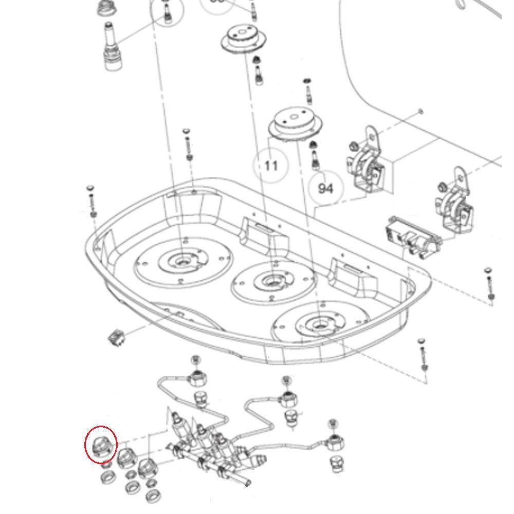 Dometic Draaiknop Kookplaat