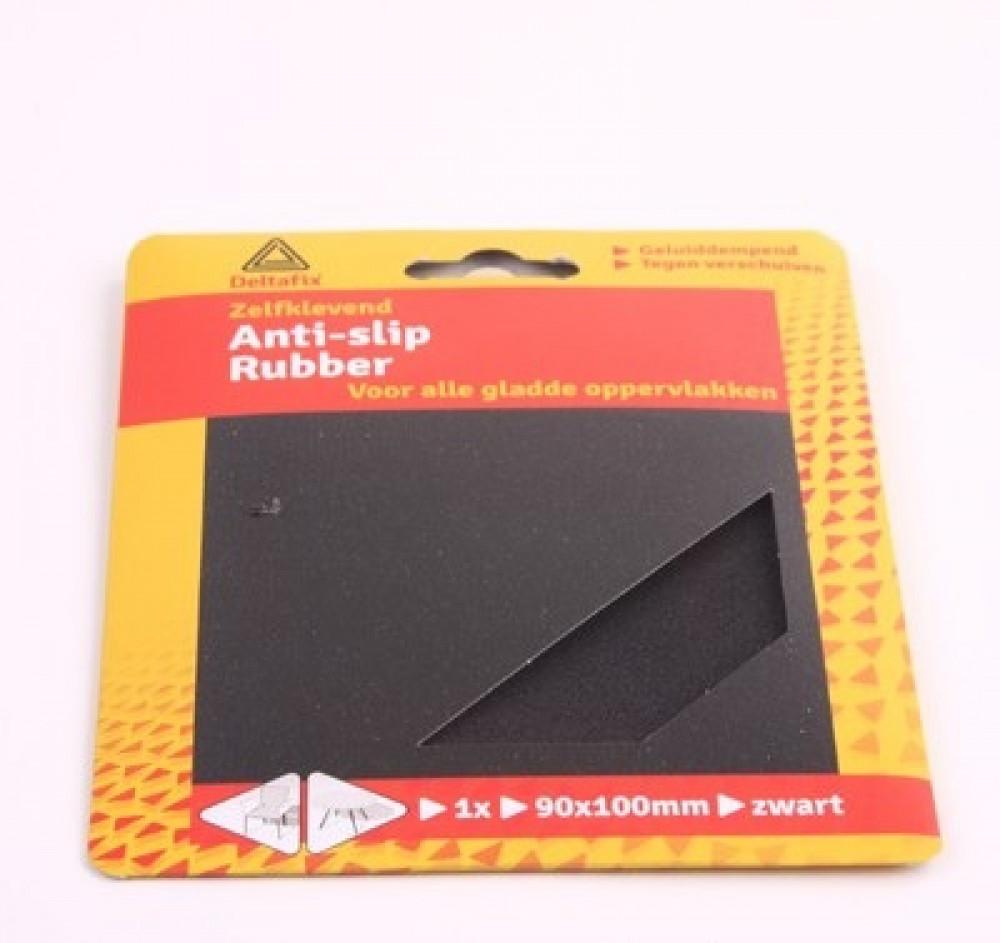 Deltafix Anti-Sliprubber 90x100mm Zwart