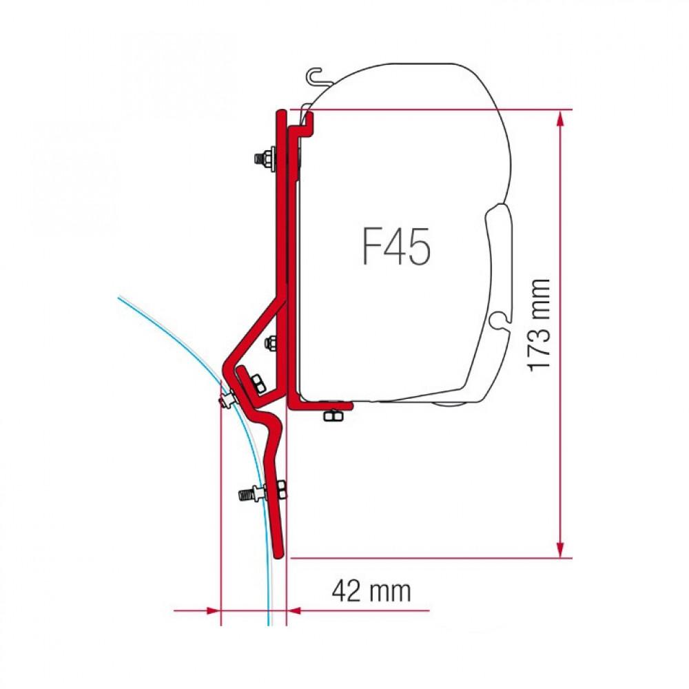 Fiamma Ducato<1994/Renault Master >03/1998 Kit H1/H2 F45